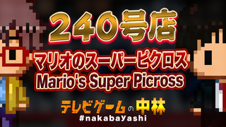 テレビゲームの中林 240号店 マリオのスーパーピクロス/Mario's Super Picross